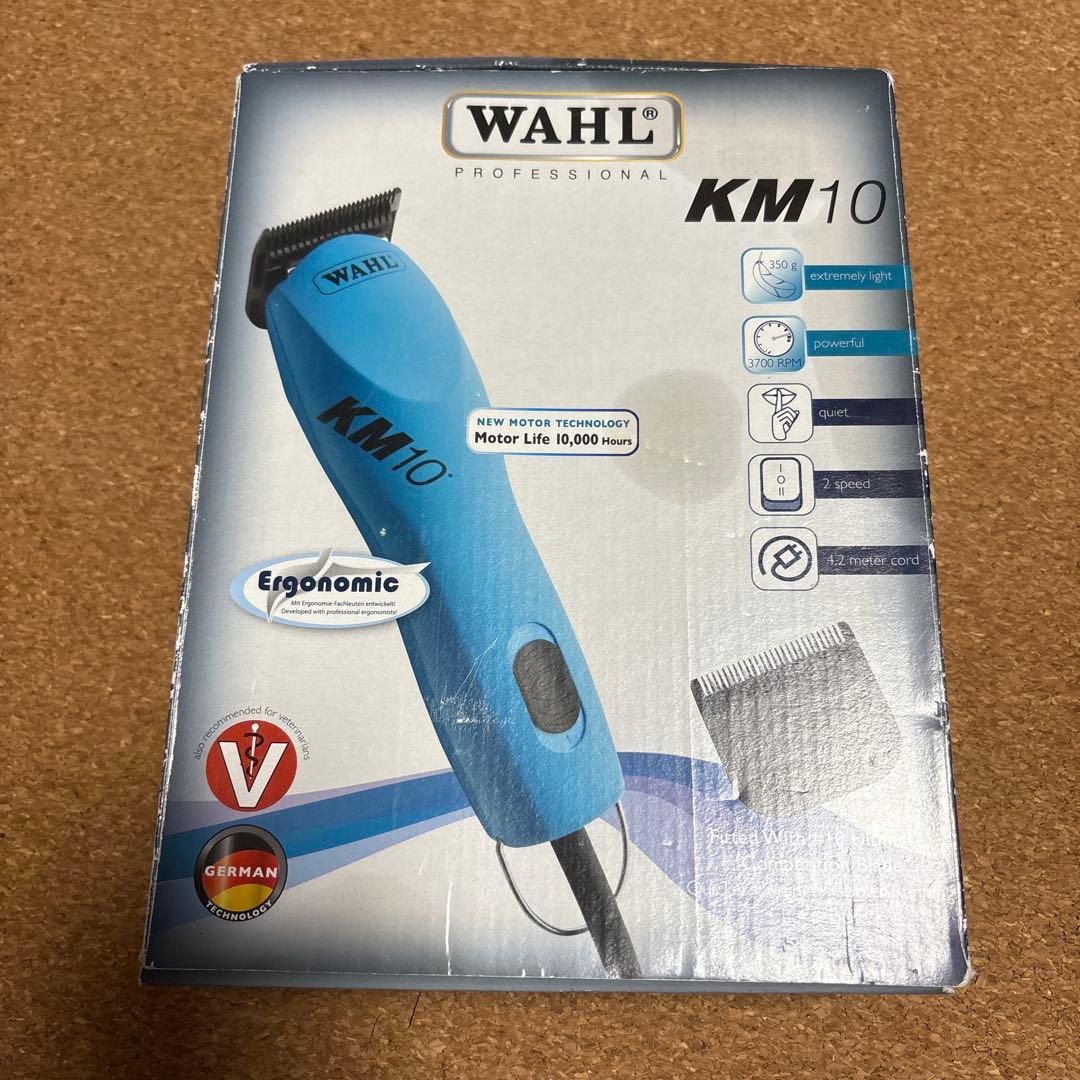 WAHL コード式クリッパー KM10 ＋ステンレスアタッチメント