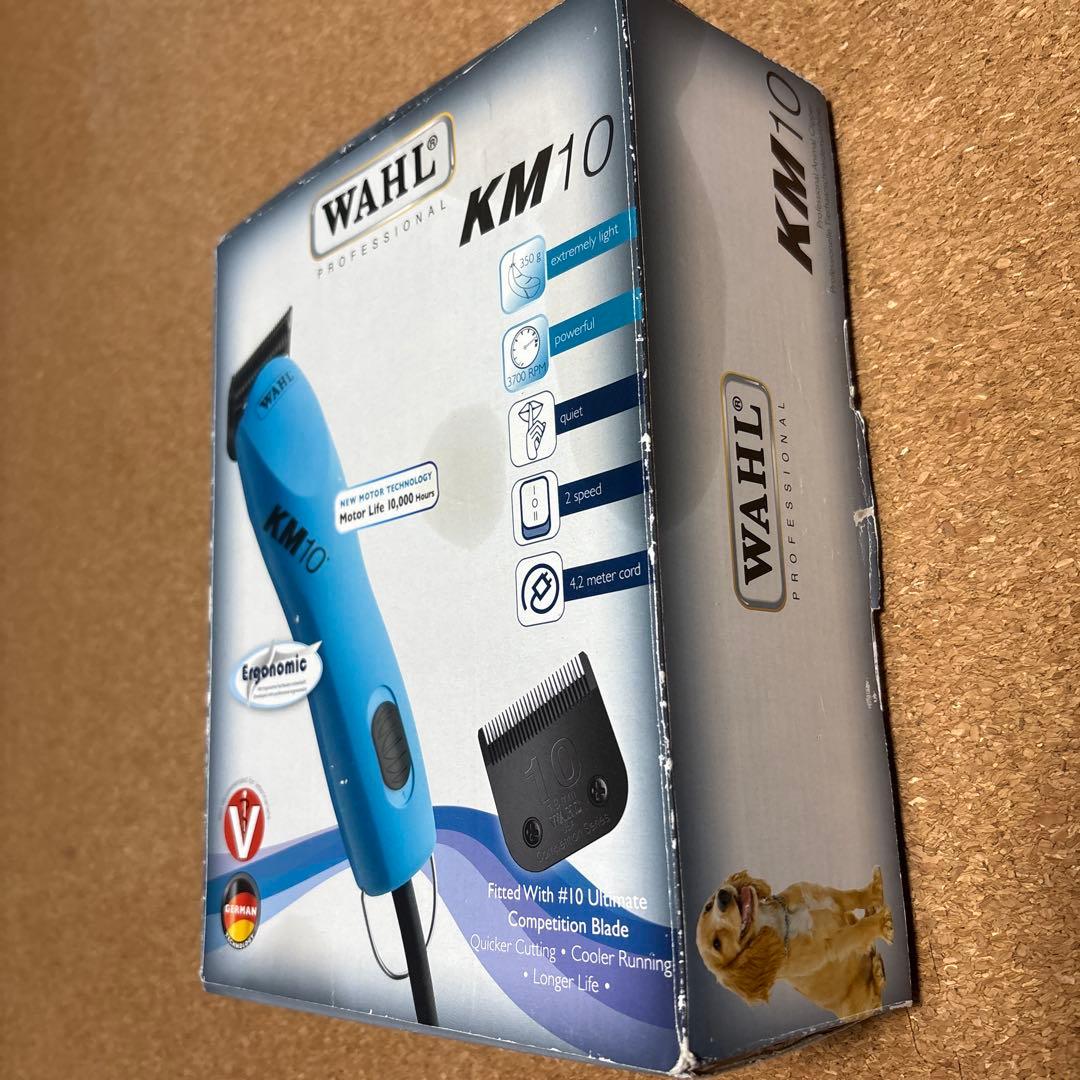 WAHL コード式クリッパー KM10 ＋ステンレスアタッチメント