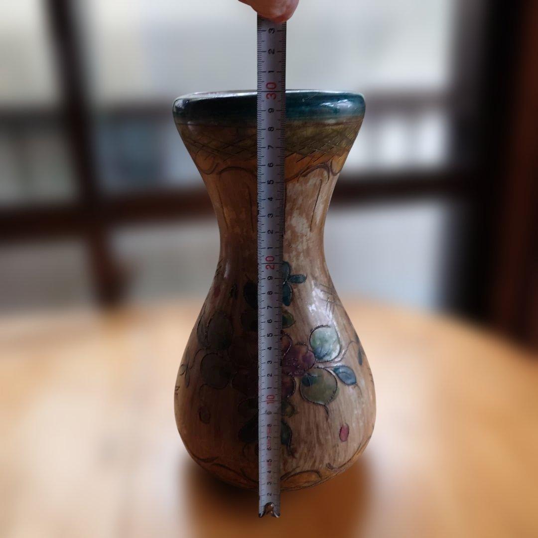 イタリア　ビンテージ 陶器製花瓶