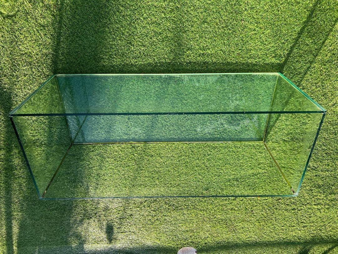 水槽 120cm×45cm×45cm ガラス 外部フィルター LEDライト台付き