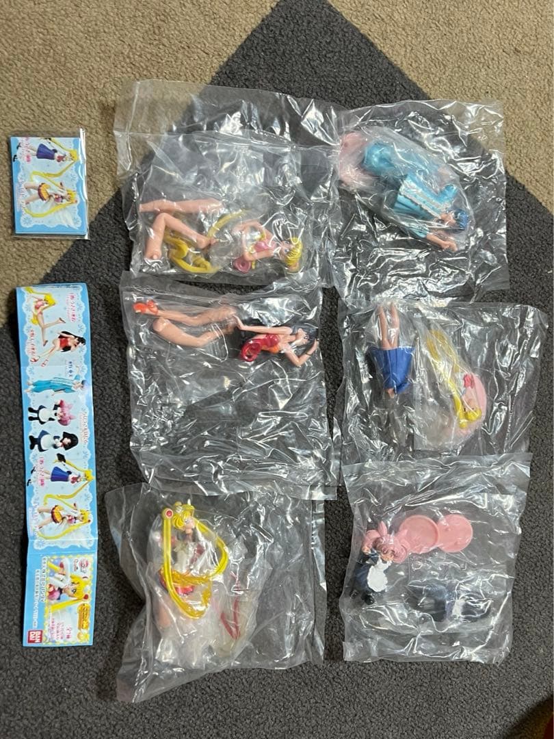 セーラームーンワールド5 ガチャ コンプリート フィギュア