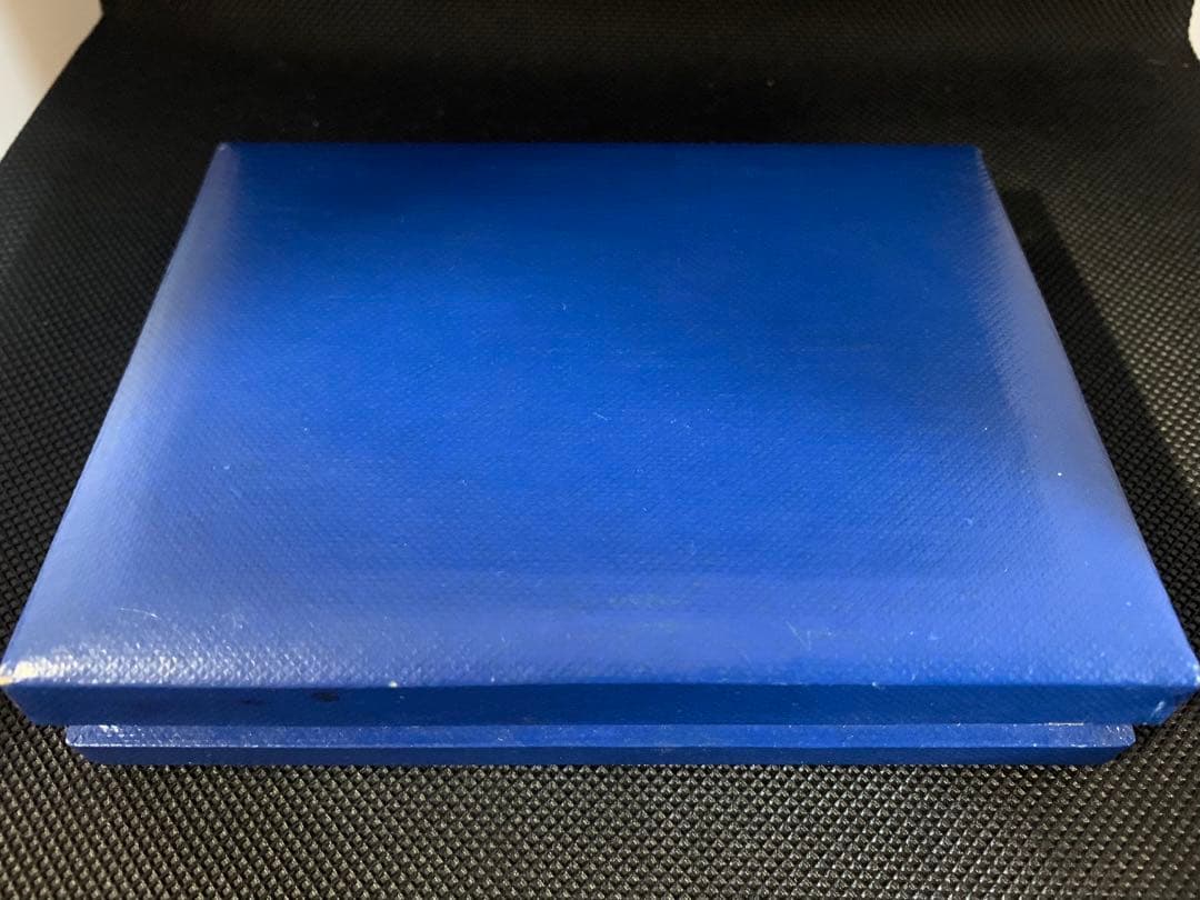 Silver950刻印 Cigarette Case 金槌目 日本製 110g