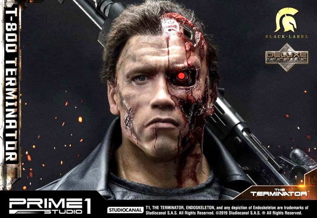 ターミネーターT800 PRIME1スタジオ 1/2巨大スターチュー