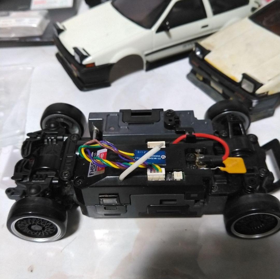 Kyosho Mini-Z RCカー ホワイトボディ2台