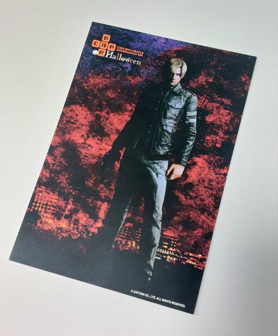 バイオハザード カプコンバー ポストカード