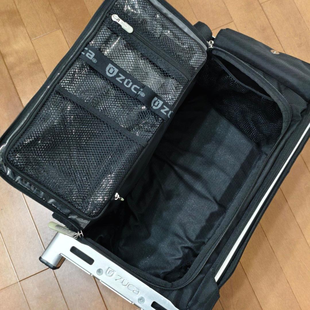 ZUCA プロ トラベル 座れるキャリーケース 2000 ポーチ＆トラベルカバー