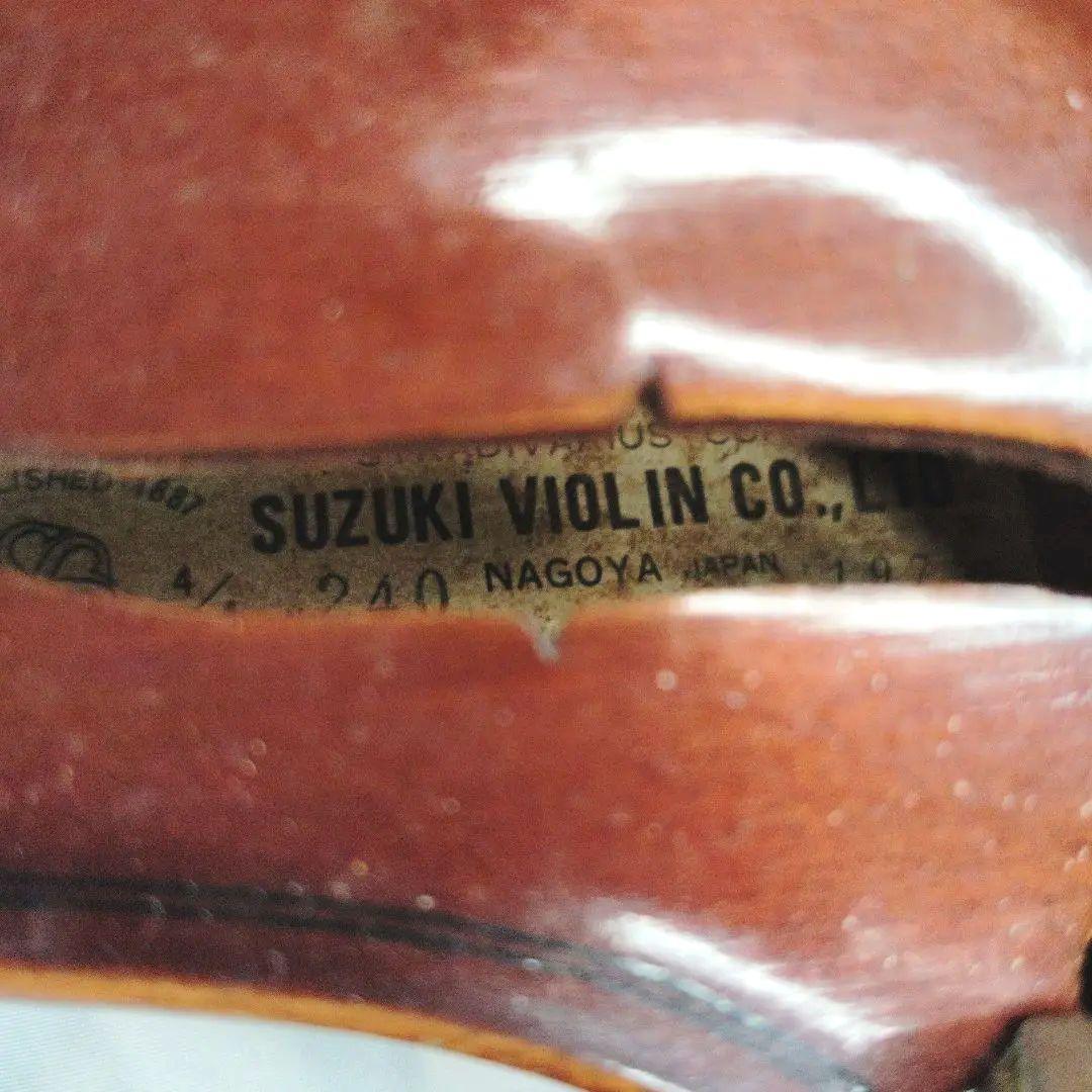 スズキ ヴァイオリン 4/4-3/4-violin 1975