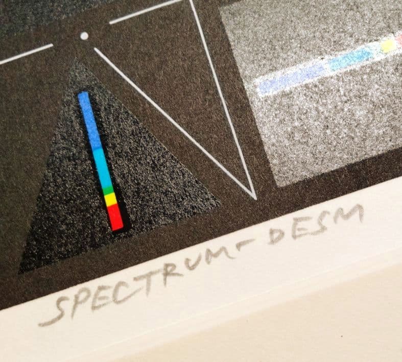 ☆ 中山隆右 シルクスクリーン 版画