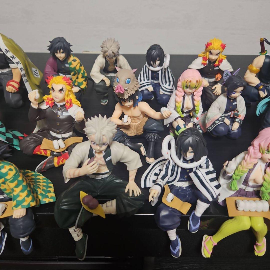 鬼滅の刃　ちょこのせ　フィギュアおにぎり　柱合会議　コンプ　23体