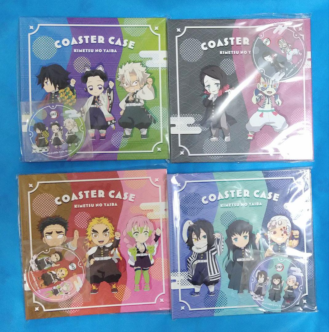鬼滅の刃★ufotable cafe★ポイント交換 ★コースターファイル★4種類