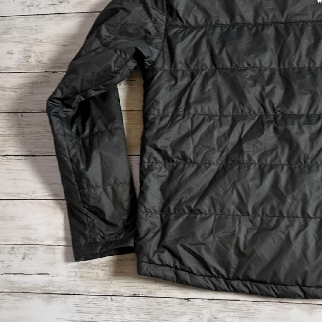 k*n様 ノースフェイス 中綿ジャケット M ブラック 企業ロゴ LastPas