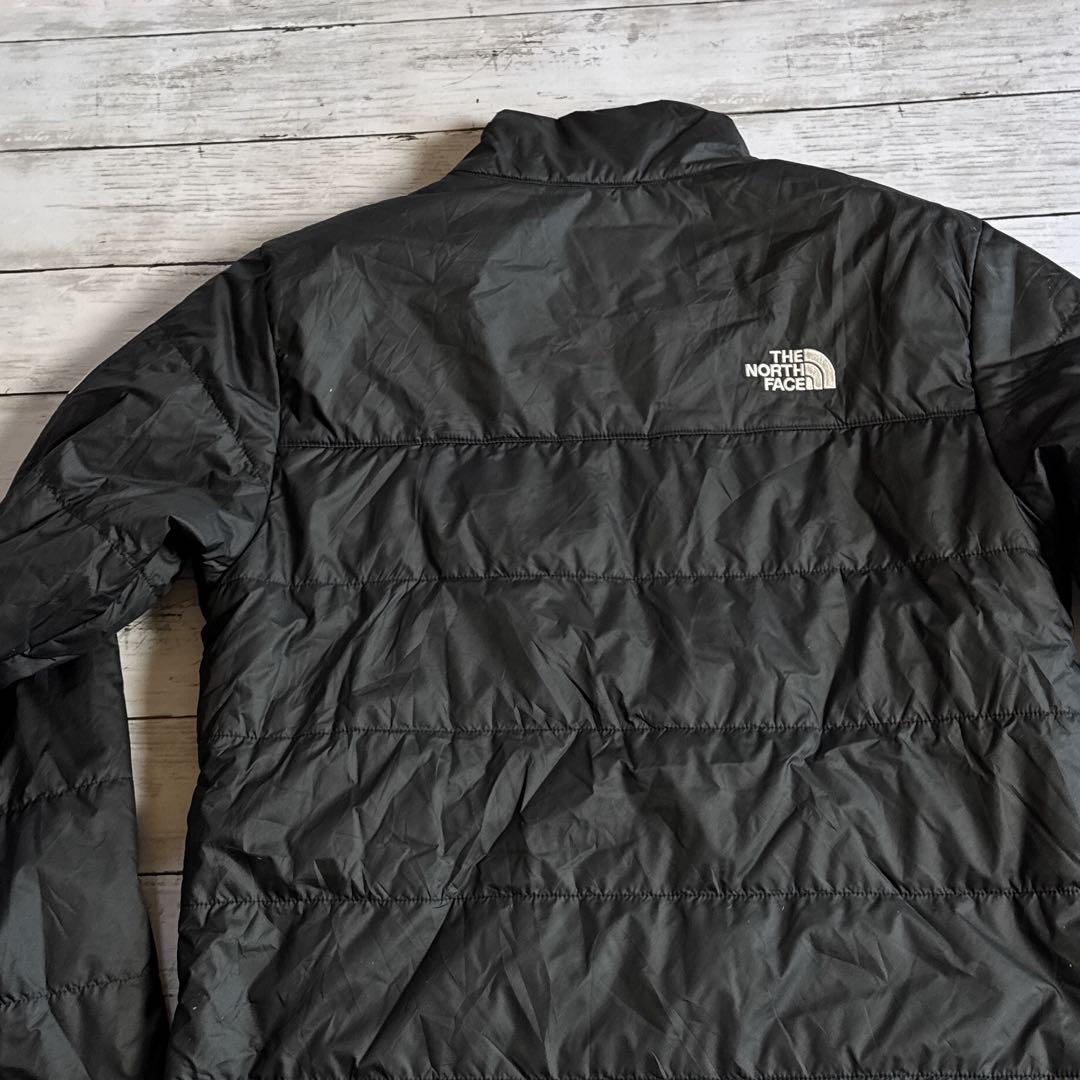 k*n様 ノースフェイス 中綿ジャケット M ブラック 企業ロゴ LastPas