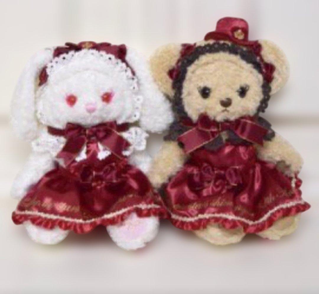 30th Anniversary♡うさくみゃ＆くまくみゃポシェット