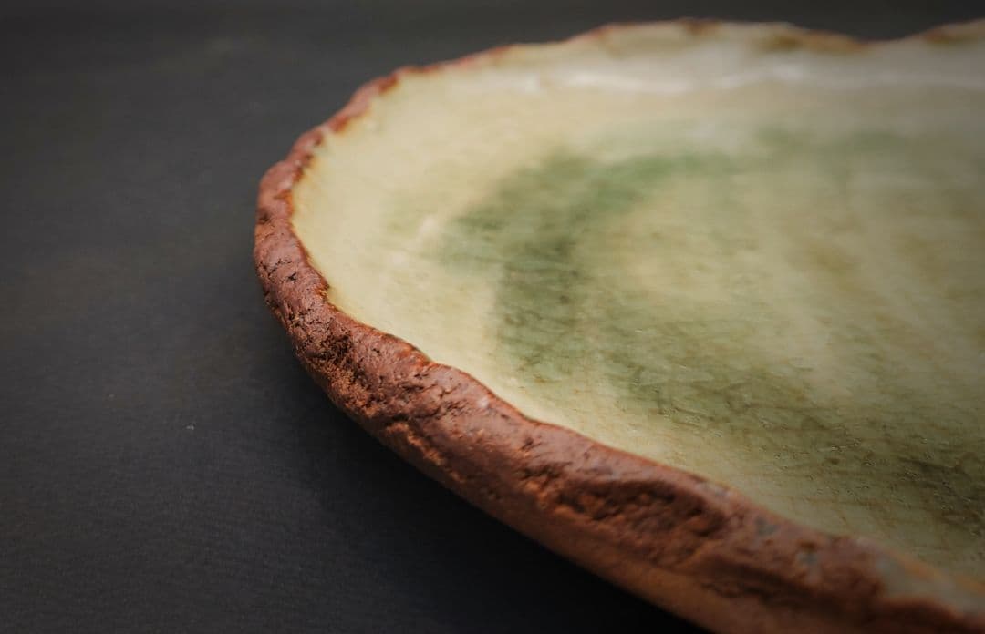 骨董品 古美術 氷裂紋釉 青磁茶托 茶道具