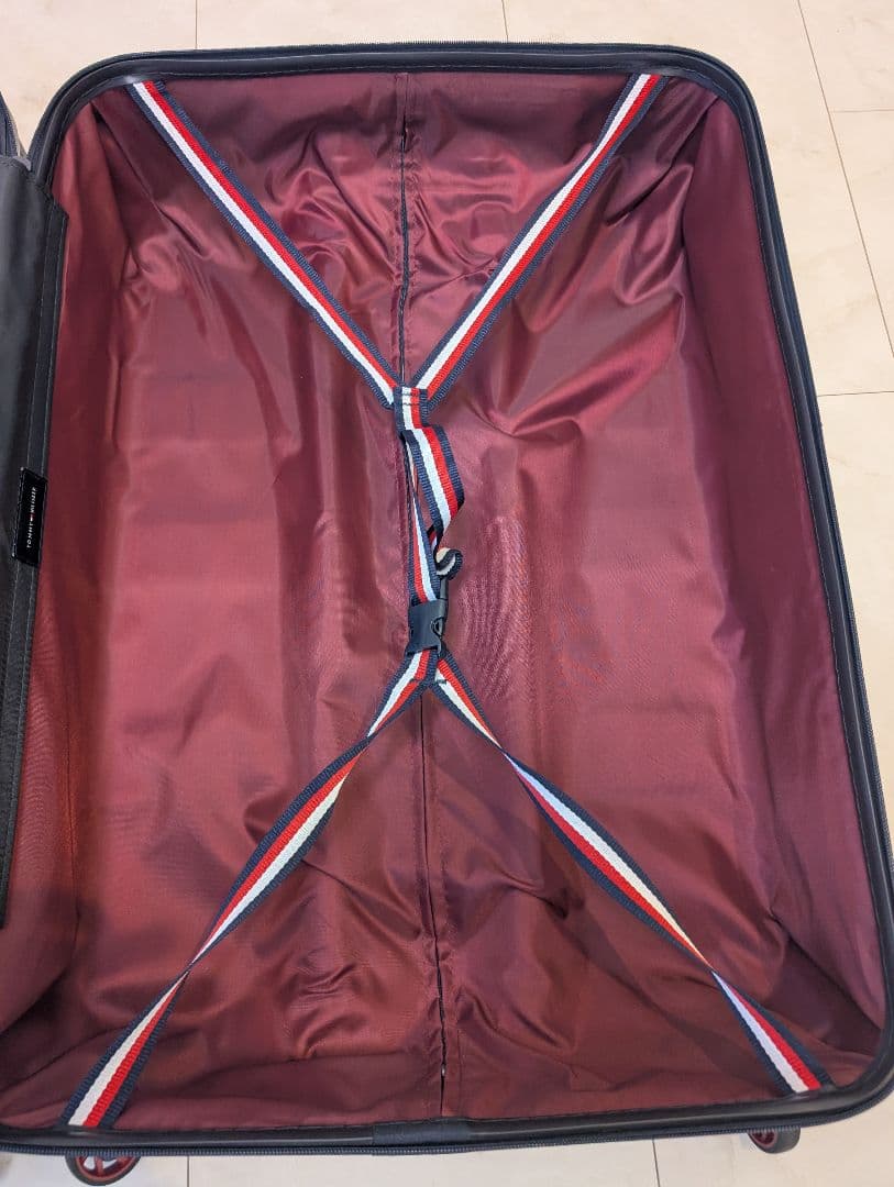 トミーヒルフィガー ネイビー キャリーケース