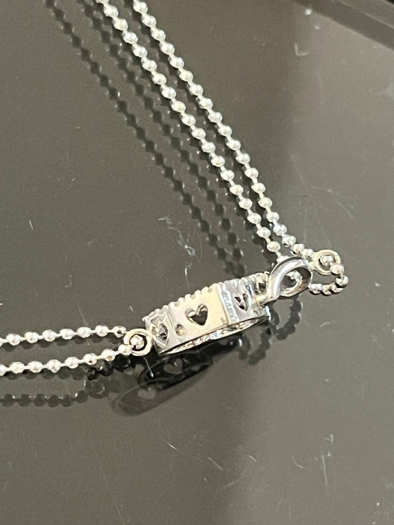 希少！超美品TSUTSUMI/14kWGダイヤ・アンクレット