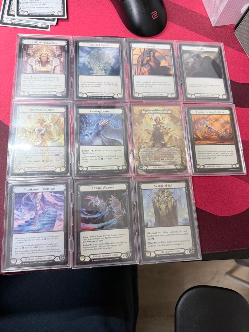 fab prism ハーフパラ　構築済みデッキ　合計80枚　全部英語