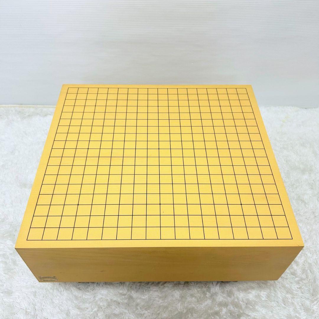 囲碁盤　囲碁セット　天然木 天然うるし　脚付き ヘソ有り