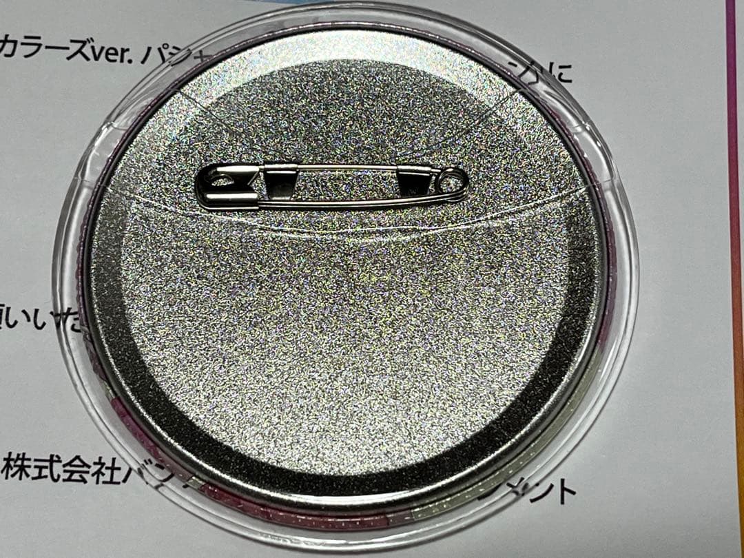 シャイニーカラーズ 月岡恋鐘 カードフォリオ パシャっとチャレンジ 缶バッジ