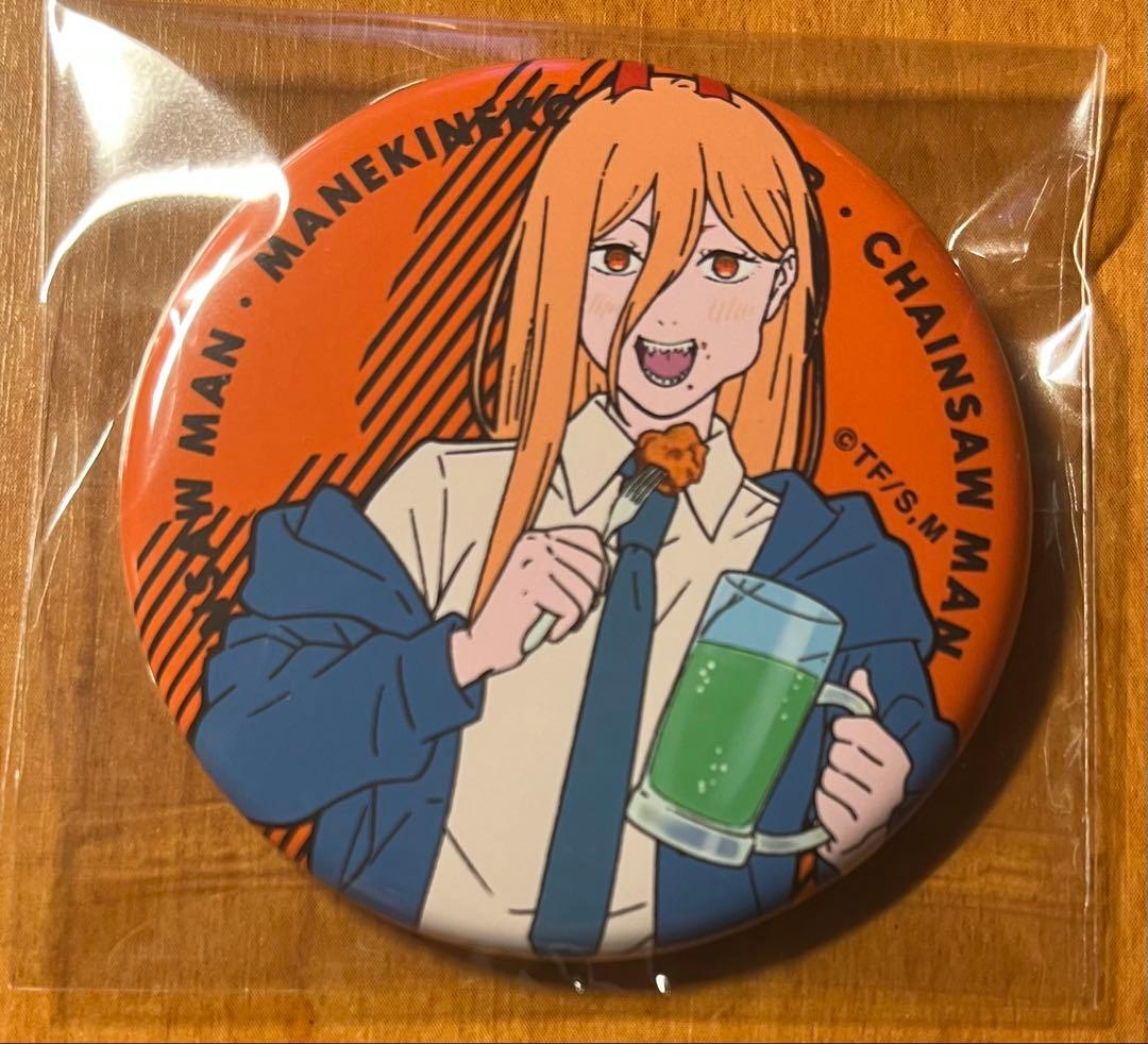 チェンソーマン まねきねこ 缶バッジ パワー