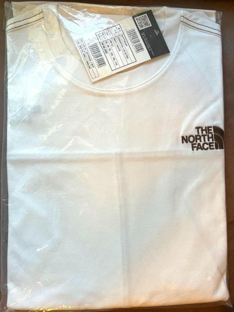 【韓国限定】ノースフェイス ESSENTIAL L/S R/TEE Lサイズ長袖