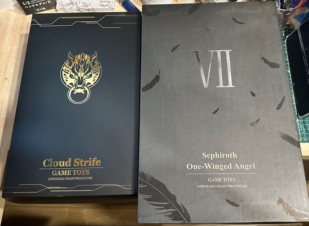 ユ*ウ様 gametoys セフィロス＆ACクラウド アクションフィギュア