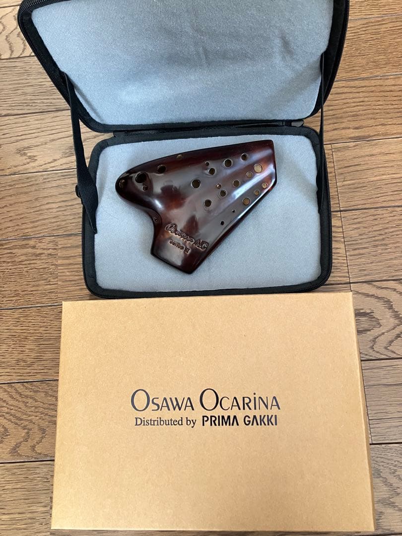 美品⭐︎OsawaトリプルオカリナＴU アルトC管seriesⅡ 漆仕上げ