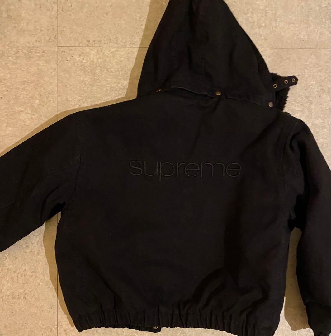 ブラックフリースジャケット　supreme
