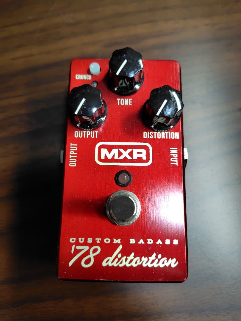 【動作確認済】MXR '78 Distortion エフェクター