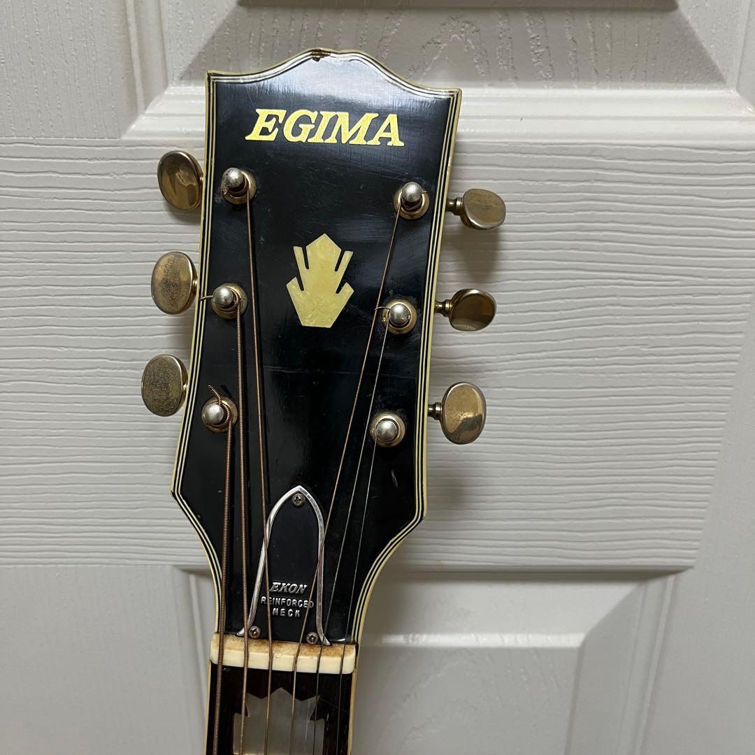 ‘70s Egima folk real guitar ギター　ハミングバード