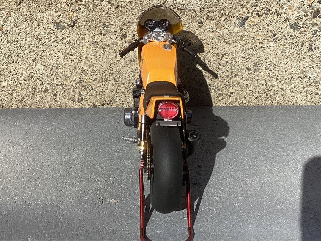 メカザワ バイクプラモデル族車　アオシマ1/12 Z1-R (ジャンク品)