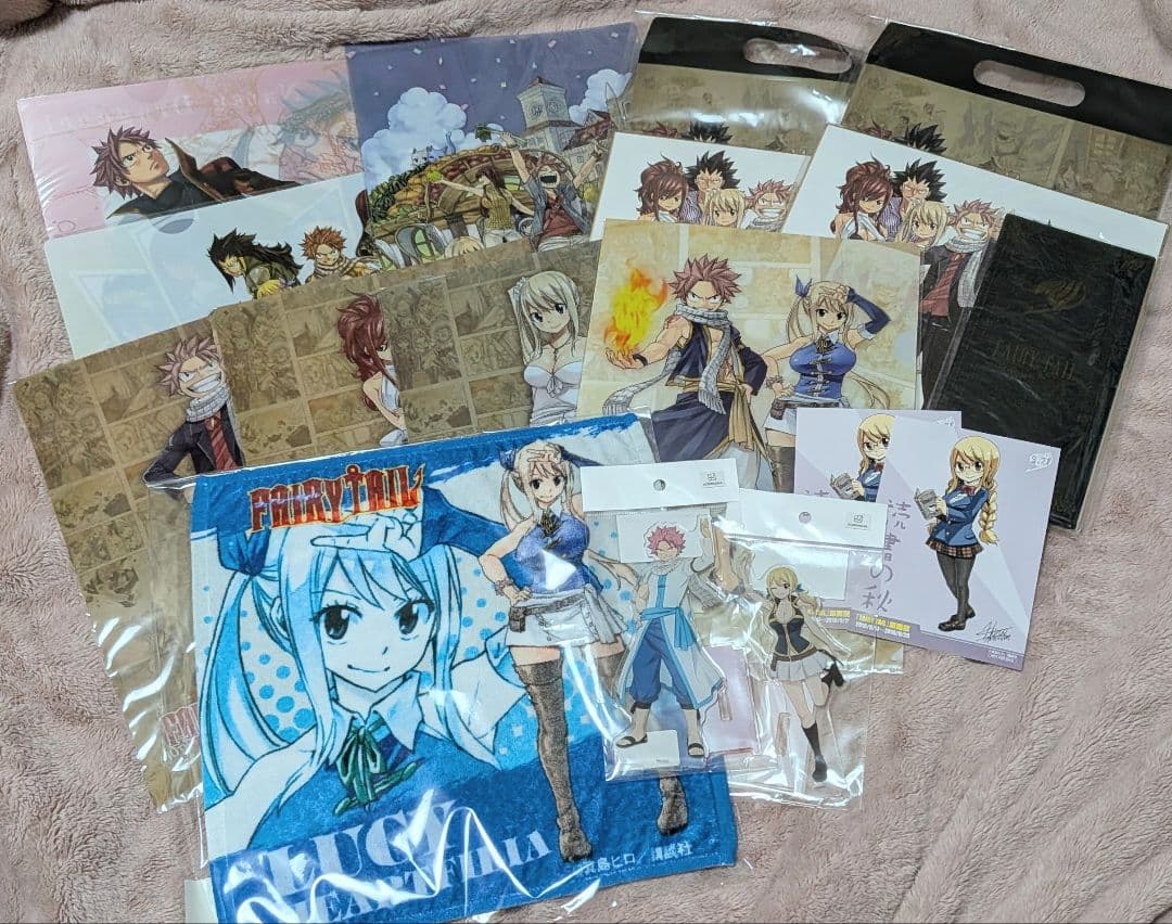 FAIRYTAIL 原画展　フェアリーテイル　真島ヒロ　アクスタ　ナツ　ルーシィ