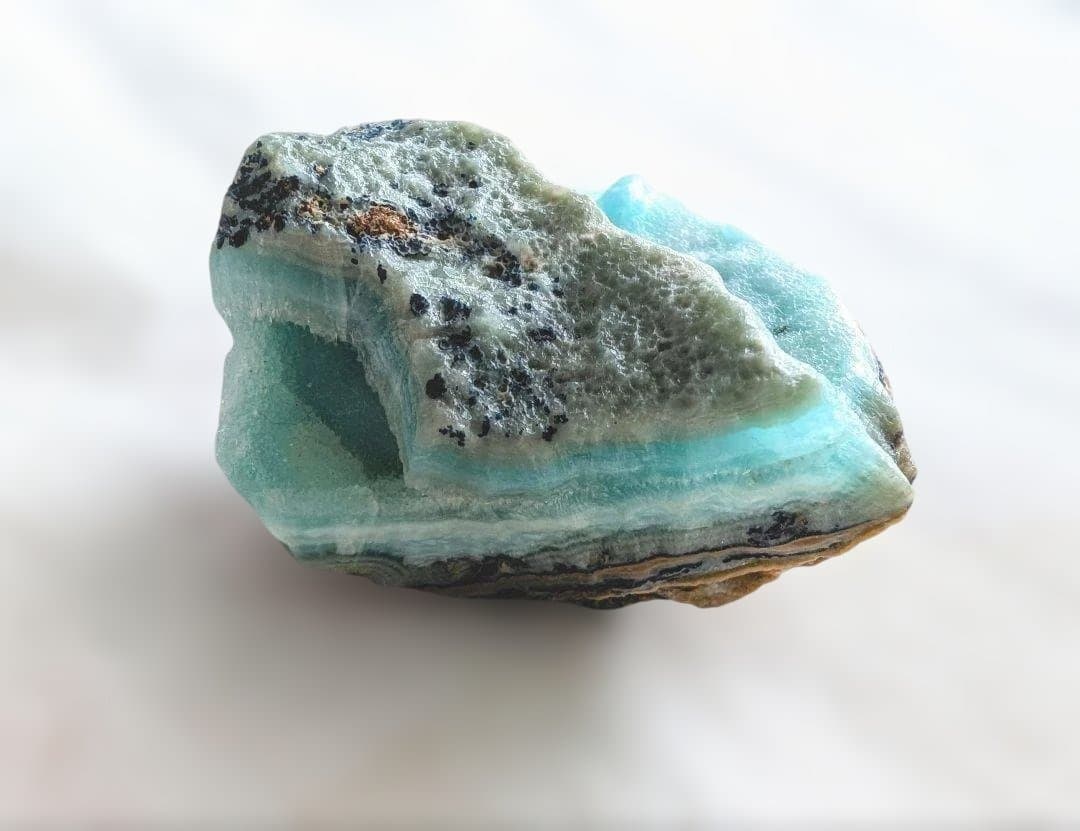 パキスタン産 アズライト アラゴナイト 共生 鉱物標本 原石