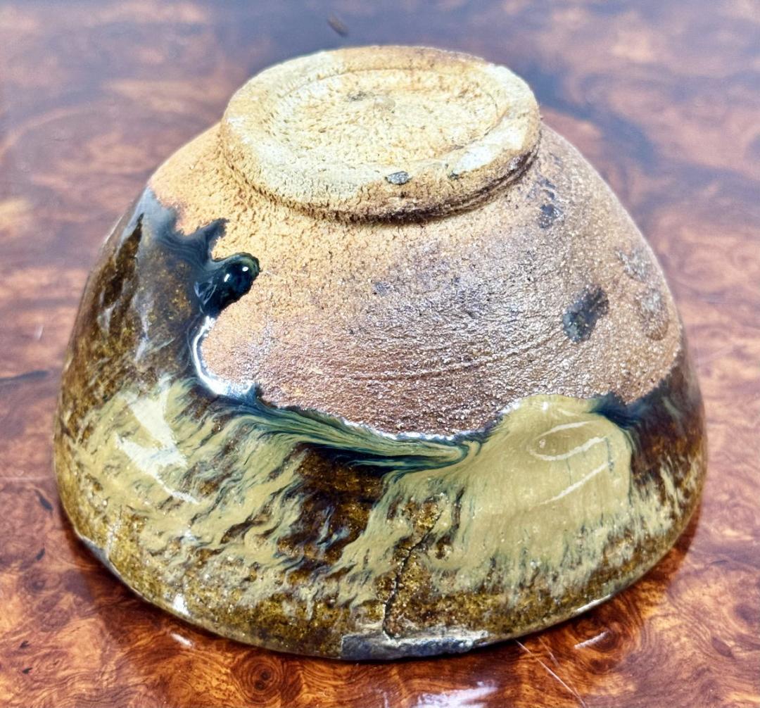 桃山時代 古朝鮮唐津茶碗 発掘品 古茶碗 ウブ品 入手困難 骨董 WWTT408