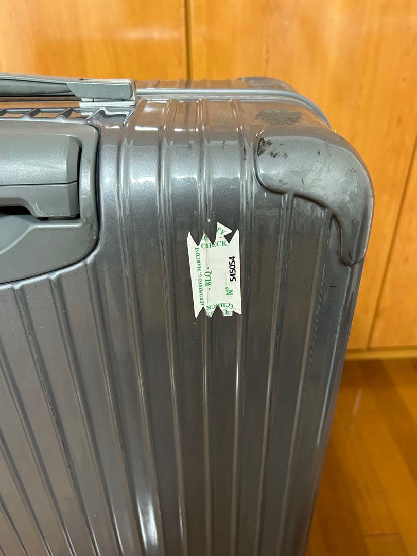 RIMOWA salsa deluxe グレー説明書付き