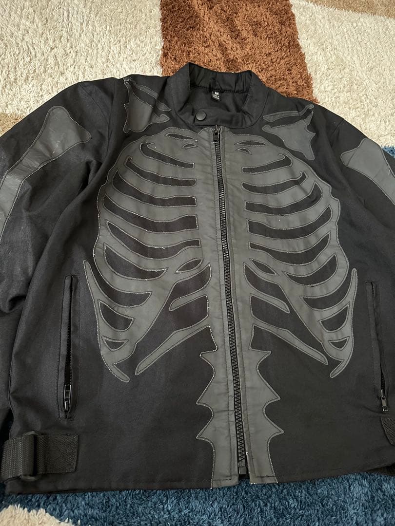 ジャケット・アウター 80s' unknown reflector riders jacket