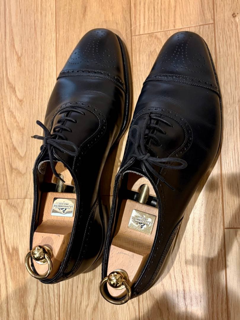 クロケット＆ジョーンズ ALBION 黒 6 1/2 E