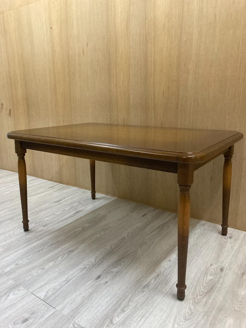 【飛騨産業】キツツキ　ダイニングテーブル　昭和レトロ　ヴィンテージ アンティーク