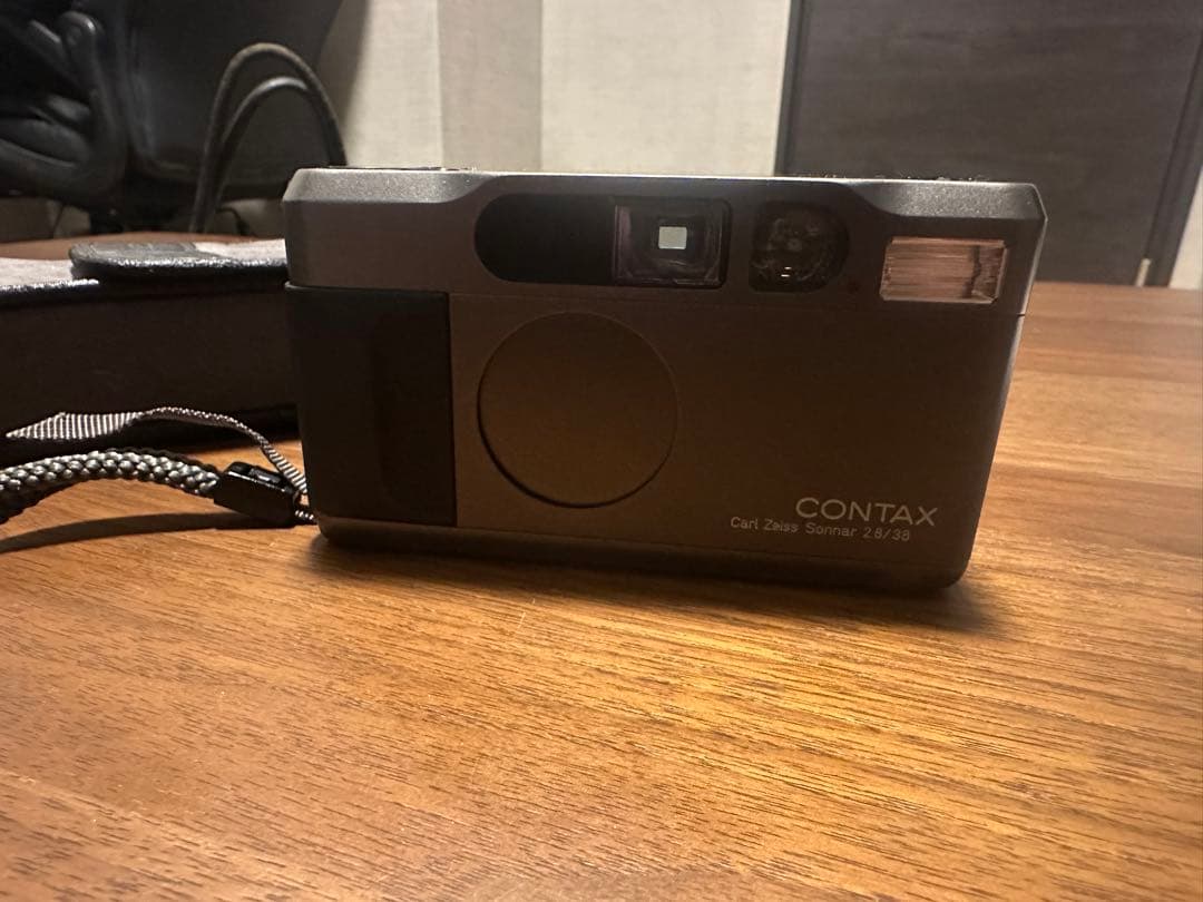 CONTAX T2 チタンブラック　コンパクトフィルムカメラ　美品