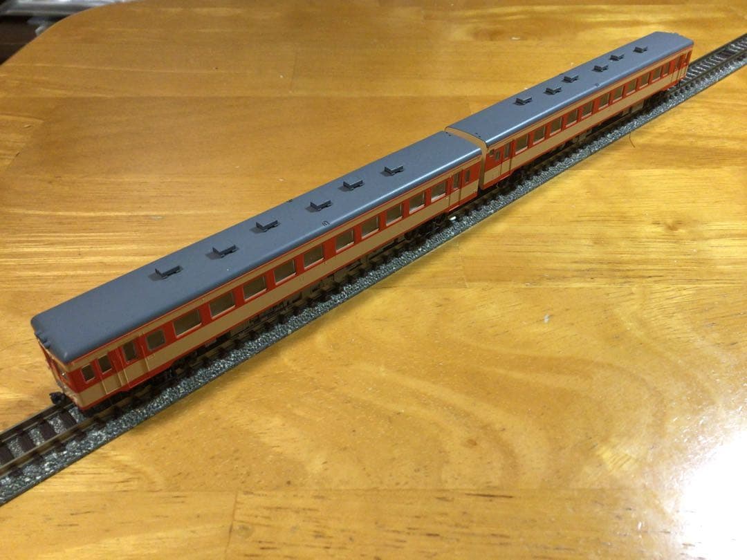 TOMIX キハ26 3両 :1段窓 M+T 2両セット バス窓T車 1両