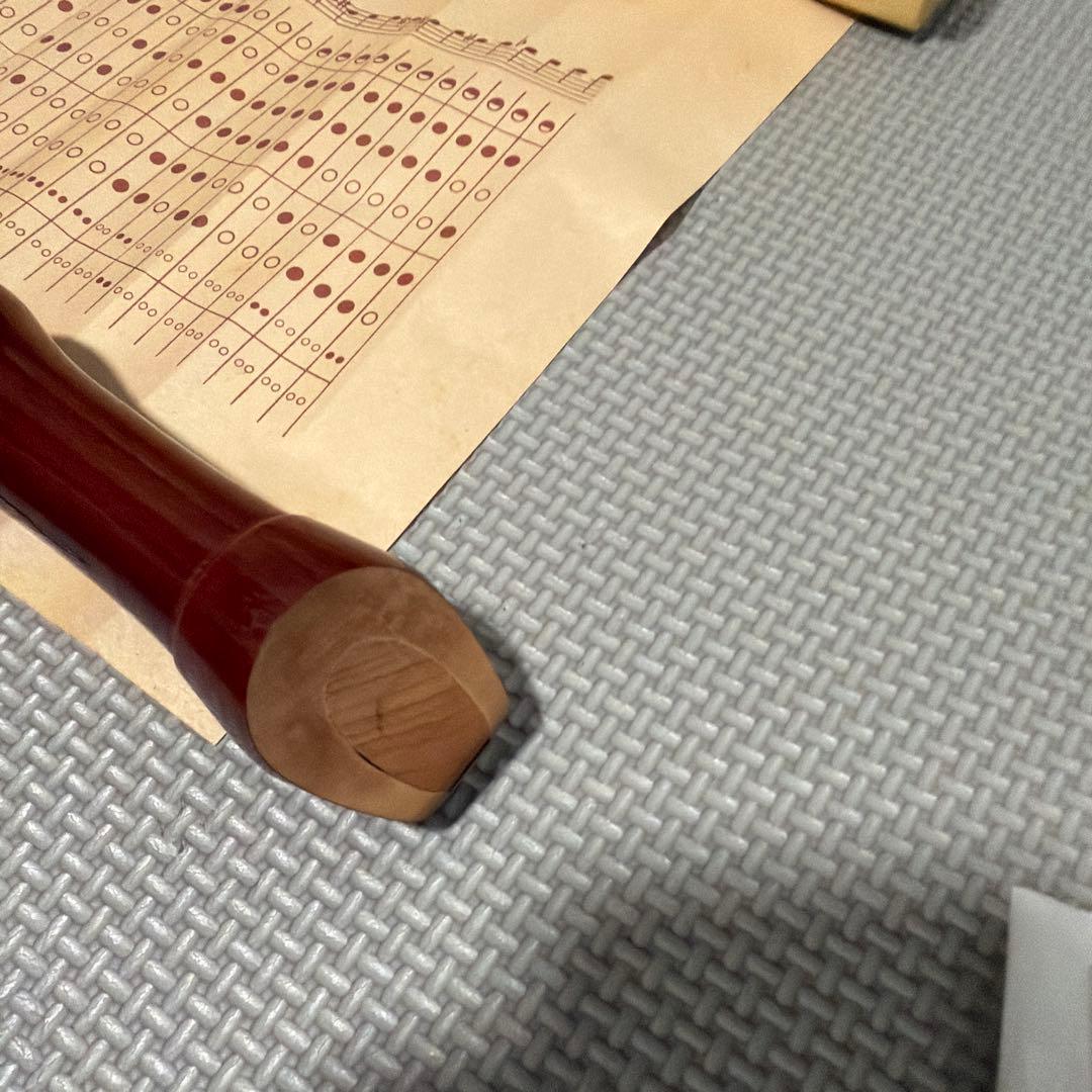 【ドイツ製】木製 Schreiber ソプラノリコーダー　シュライバー