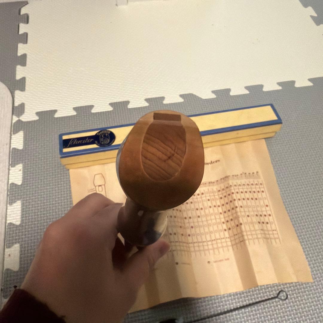 【ドイツ製】木製 Schreiber ソプラノリコーダー　シュライバー