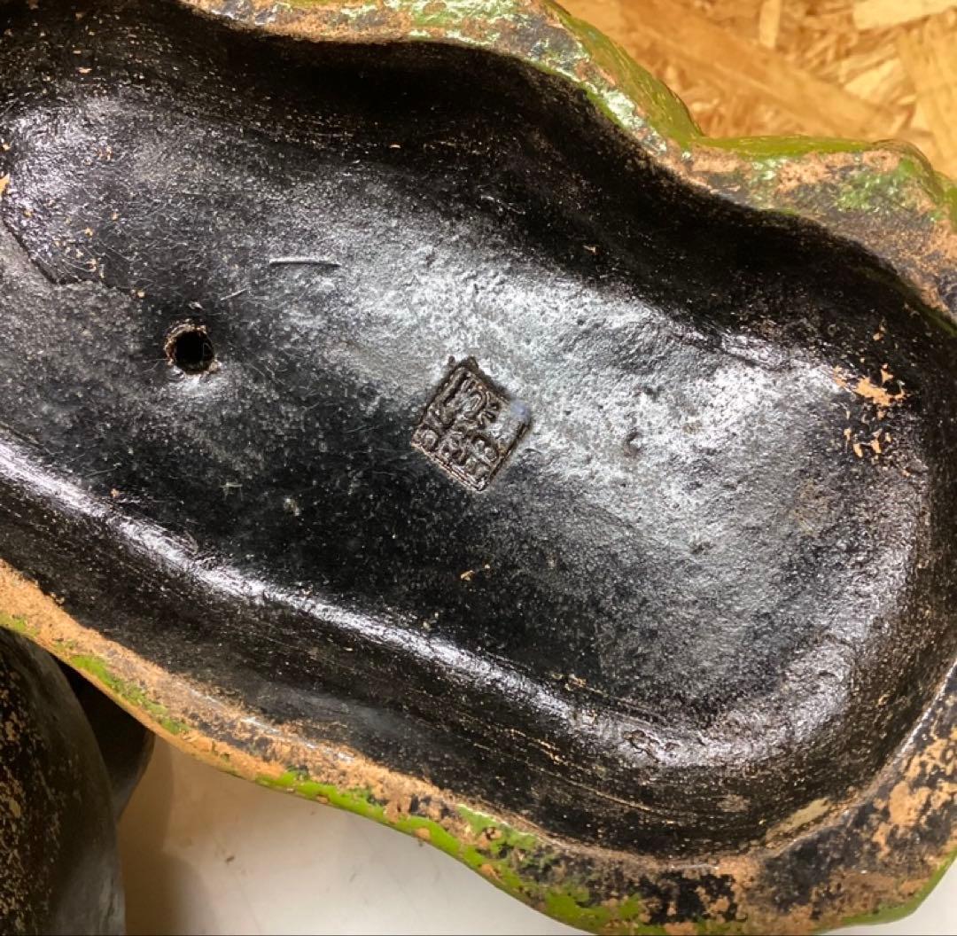 えびす弁天愚 置物 工芸品 開運 縁起物（O96）