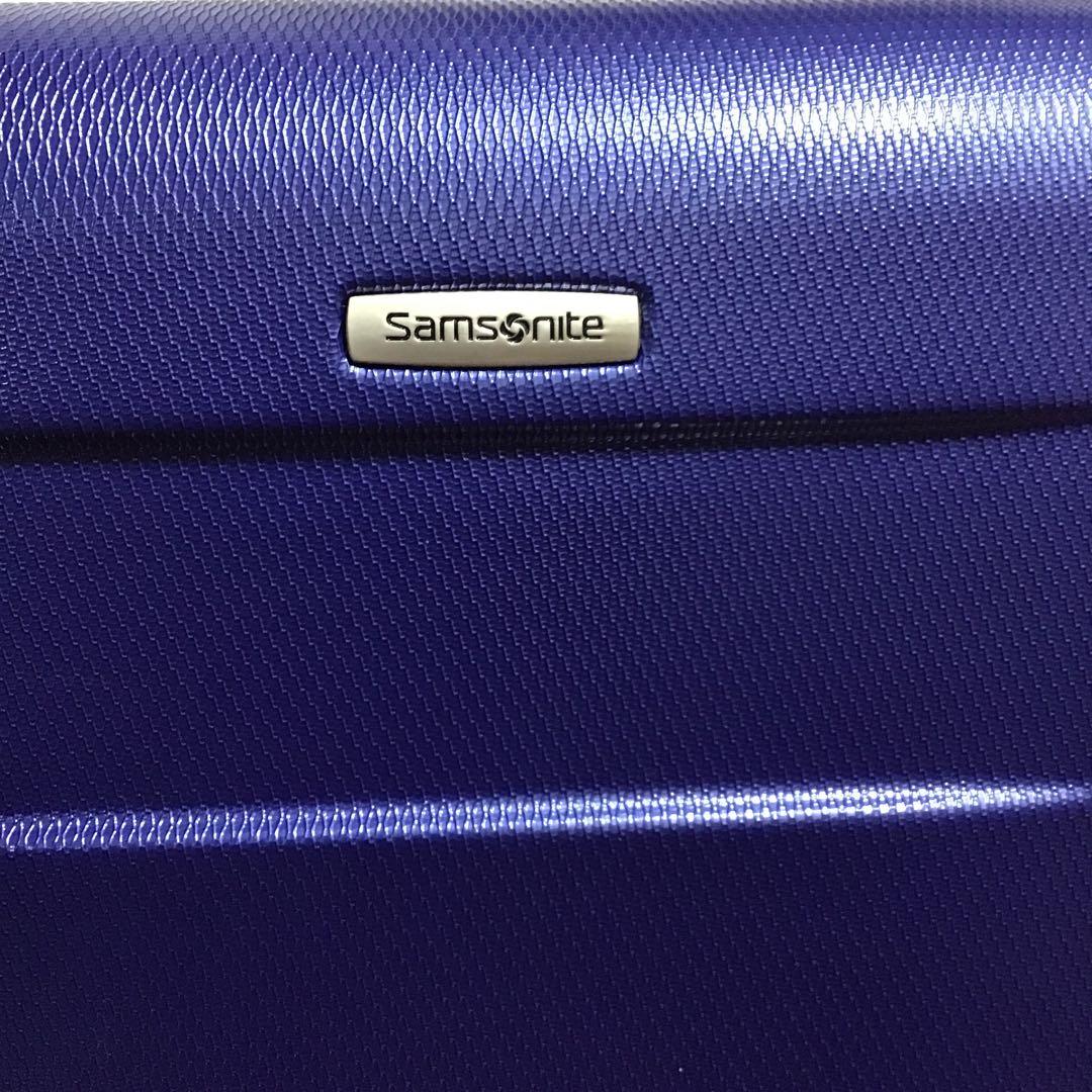 サムソナイト スーツケース ブルー　1回使用　samsonite