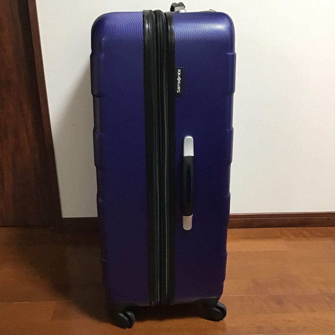 サムソナイト スーツケース ブルー　1回使用　samsonite