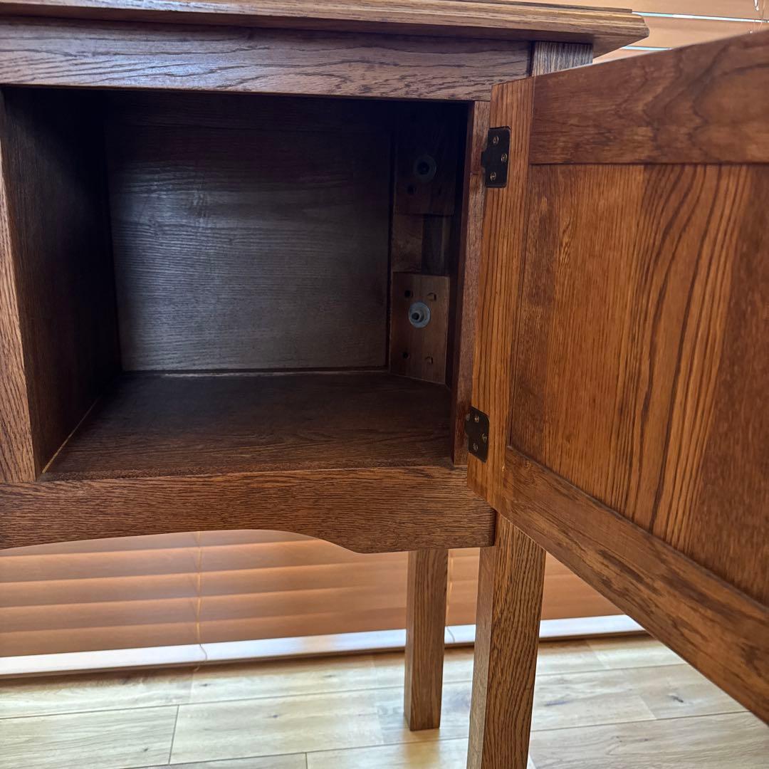 美品 アメリカ製 サイドボード オーク材 アンティーク ヴィンテージ