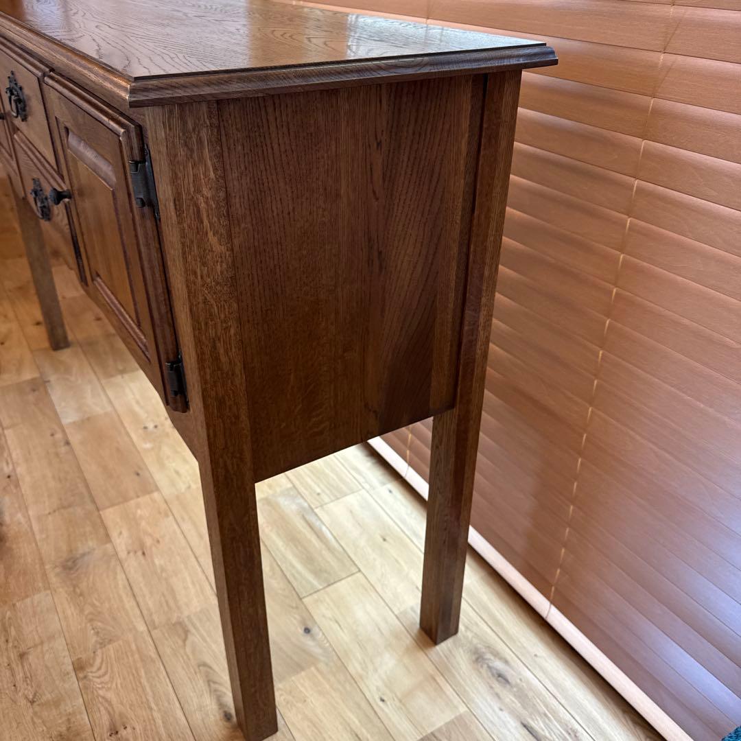 美品 アメリカ製 サイドボード オーク材 アンティーク ヴィンテージ