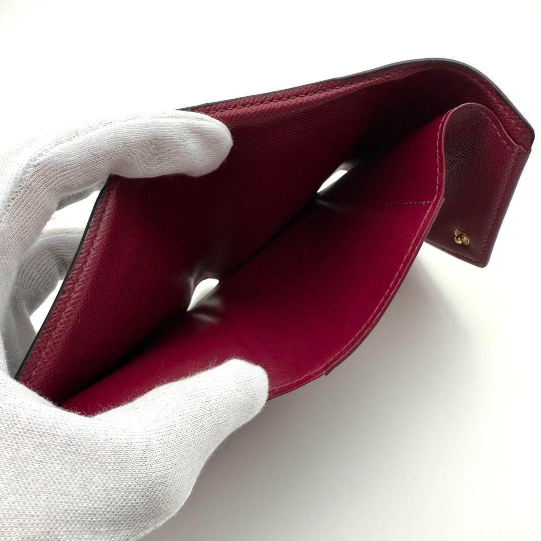 【Mさと様】ルイヴィトン モノグラム ヴィクトリーヌ フューシャ財布 ＃244