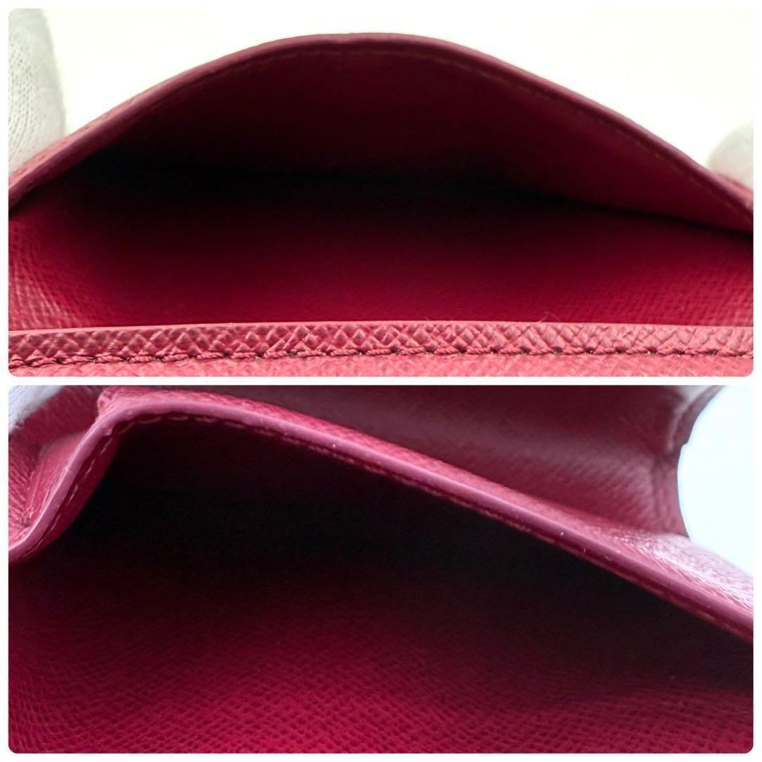 【Mさと様】ルイヴィトン モノグラム ヴィクトリーヌ フューシャ財布 ＃244