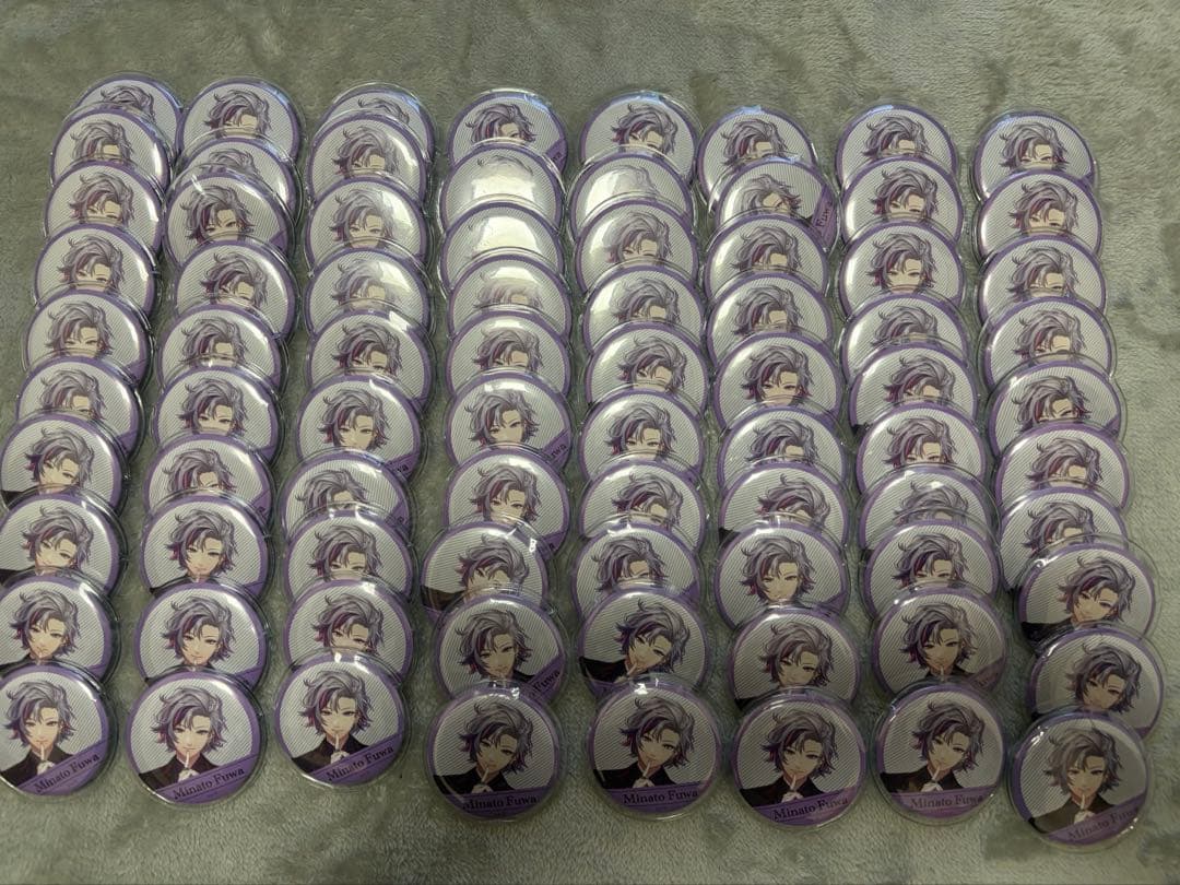 にじさんじ　不破湊　缶バッジ 80個